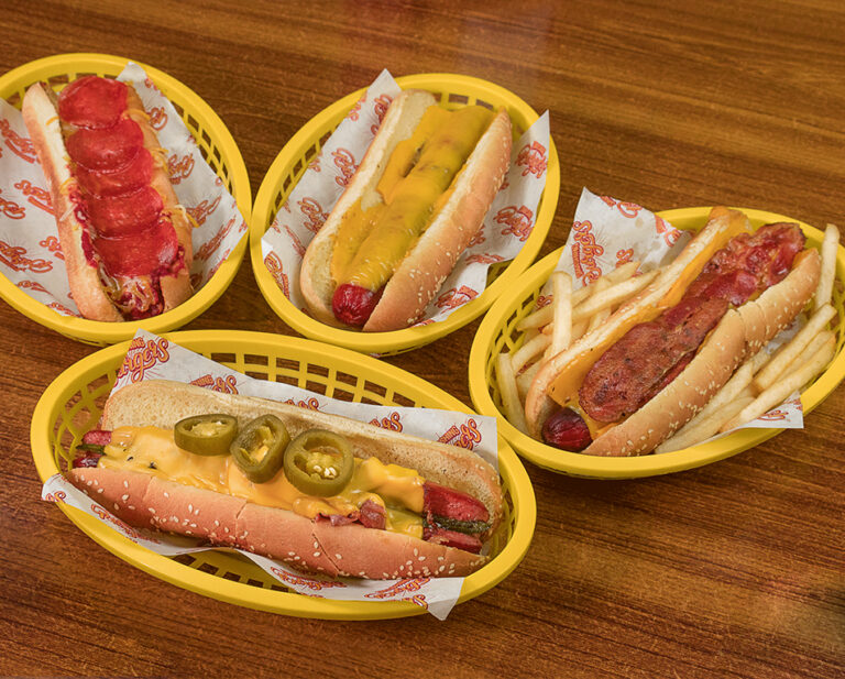 smashing burgers hot dogs